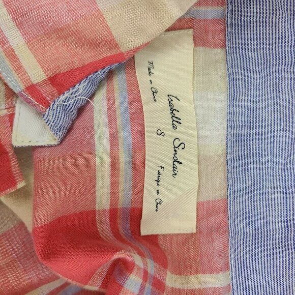 New Isabella Sinclair Plaid Shirt Dress Small - Picture 6 of 6